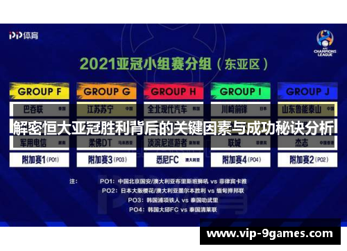 解密恒大亚冠胜利背后的关键因素与成功秘诀分析